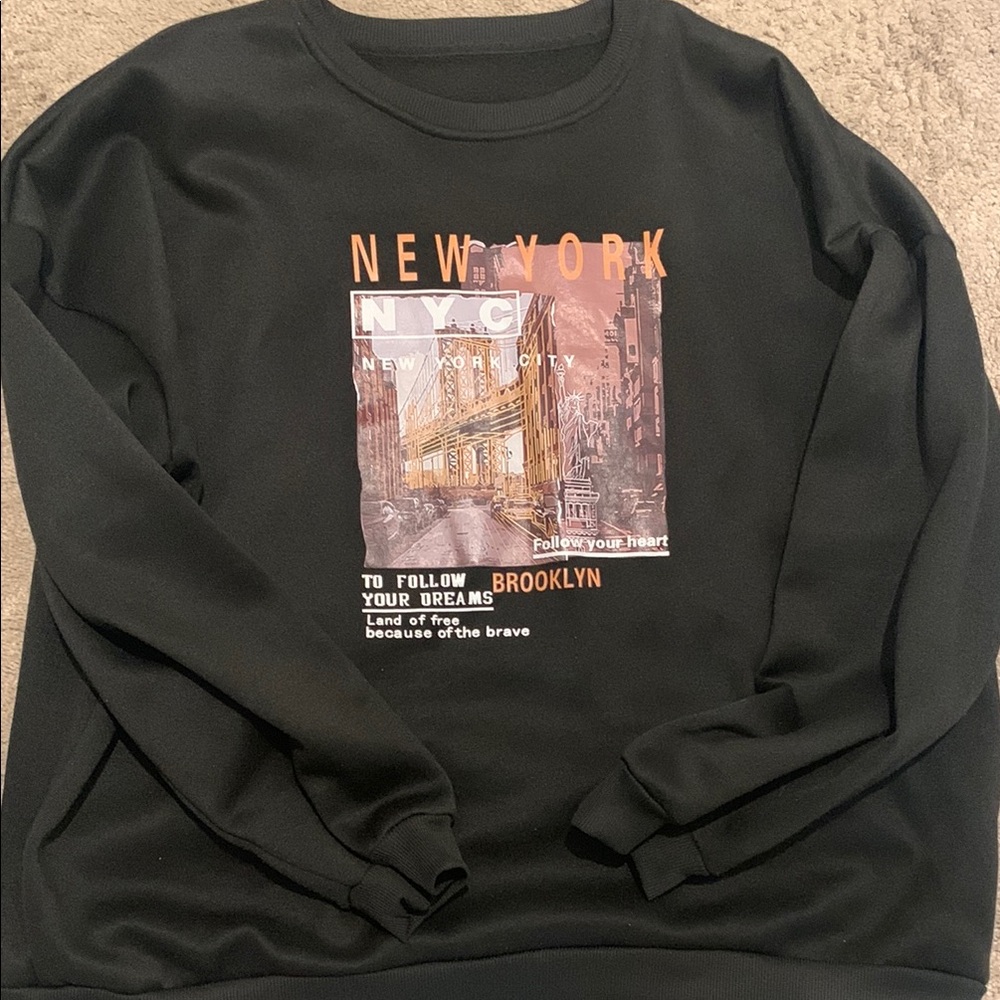 Plus Size Brooklyn New York Sweatshirt
